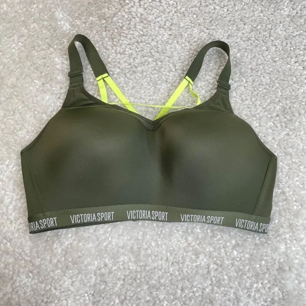 Victoria's Secret Sport Incredible Lightweight Max Sports Bra Green 38D